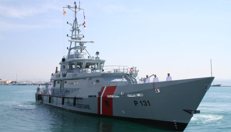 Large patrol vessel