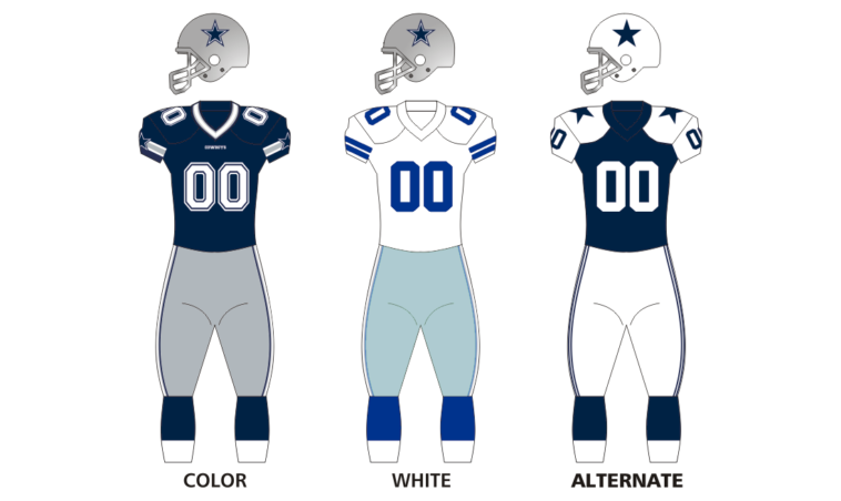 Dallas Cowboys Uniforms