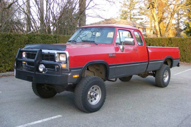 1993 W-250-350 Dodge Power Ram Cummins Turbo Diesel